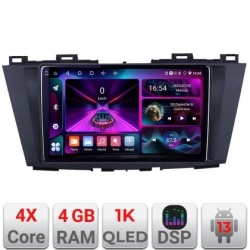 Navigatie Mazda 5 2010-2017 A-117 4+64 InCell Display 1K Android Waze USB Navigatie Internet Youtube Radio KIT-117+EDT-E209-RK
