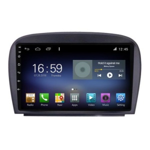 Navigatie Mercedes SL W230 2004-2011 F-w230 Octa Core cu Android Radio Bluetooth Internet GPS WIFI DSP 8+128GB 4G KIT-w230+EDT-E609 - Img 2