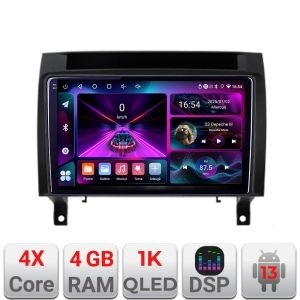 Navigatie Mercedes SLK 2004-2011 A-SLK 4+64 InCell Display 1K Android Waze USB Navigatie Internet Youtube Radio KIT-SLK+EDT-E209-RK