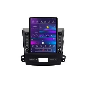 Navigatie Mitsubishi Outlander 2010 G-056 ecran tip TESLA 9.7" cu Android Radio Bluetooth Internet GPS WIFI 4+32GB DSP KIT-056+EDT-E709 - Img 2