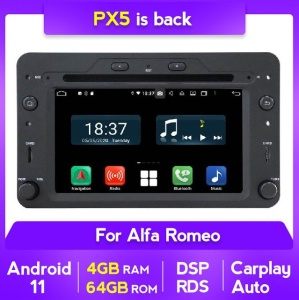 NAVIGATIE CARPAD ANDROID 11 DEDICATA ALFA ROMEO 159 SPIDER BRERA ECRAN IPS 7