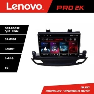 Navigatie Opel Insignia 2018- Lenovo Kit-insignia19 8 core QLED 2K 4+64 360 Android Waze USB Navigatie Internet Youtube Radio kit-insignia19+PRO-2K-10-4+64