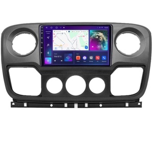 Navigatie Opel Movano, Renault Master 2010-2021 Android Ecran QLED octa core 4+64 carplay android auto KIT-movano+EDT-E310V3 - Img 2