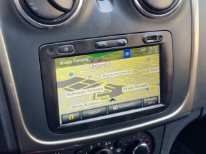 Navigatie Originala Dacia Logan Duster Sandero Lodgy Dokker Renault Captur Trafic Opel Vivaro B Model LG MediaNav 281156588R OE