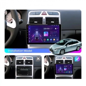 Navigatie Peugeot 307 2002-2013, Android 11, 2GB RAM 32GB, Google Maps, Youtube, Wifi, Waze, Bluetooth