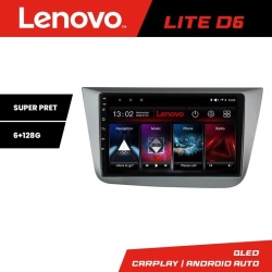 Navigatie Seat Leon 2005-2012 Lenovo Kit-leon05 8 core 6+128 GB Android Waze USB Navigatie Internet Youtube Radio kit-leon5+LITE-9-6+128