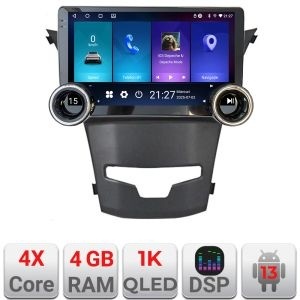 Navigatie Ssangyong Korando 2014-2019 Kit-1159 Edotec 4+64 10.5 inch Incell 1K android Wifi 5Ghz gps internet S KIT-1159+EDT-E211-RK