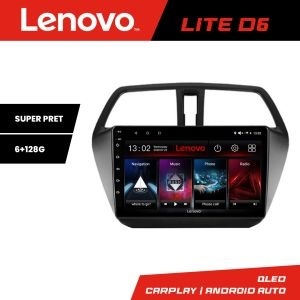 Navigatie Suzuki S-Cross Lenovo Kit-337 8 core 6+128 GB Android Waze USB Navigatie Internet Youtube Radio KIT-337+LITE-9-6+128