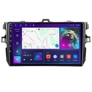 Navigatie Toyota Corolla B-063 Android Ecran QLED octa core 4+64 carplay android auto KIT-063+EDT-E309V3 - Img 2