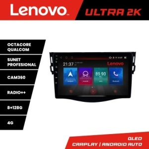 Navigatie Toyota RAV4 2008-2012 M-018 Octa Core Android Radio Bluetooth GPS WIFI/4G DSP 2K 8+128GB 360 Toslink KIT-018+EDT-E509-PRO-2K