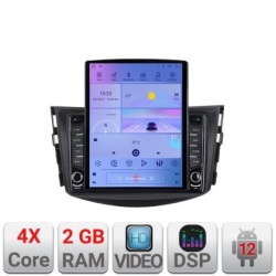 Navigatie Toyota RAV4 K-018 ecran tip TESLA 9.7" cu Android Radio Bluetooth Internet GPS WIFI 2+32 DSP Quad Core KIT-018+EDT-E708