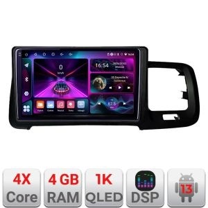 Navigatie Volvo S60 2008-2014 A-s60-08 4+64 InCell Display 1K Android Waze USB Navigatie Internet Youtube Radio kit-s60-08+EDT-E209-RK - Img 1