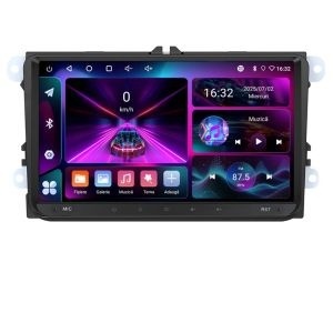 Navigatie VW Edotec Incell 9 inch 1K 4+64 carplay android auto radio internet Wifi 5Ghz EDT-E205-RK - Img 2