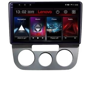 Navigatie VW Golf 5 2004-2010 clima manuala Android radio gps internet 4+64 Lenovo KIT-golf5-manual+LITE-D4-10-4+64 - Img 2