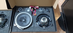 PACHET DIFUZOARE AUTO AWAVE AWN 650C SET SISTEM BOXE COMPONENTE 2 CAI 165MM 60W RMS DEDICAT RENAULT DACIA NISSAN SMART