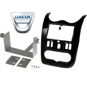 RAMA ADAPTOARE 2DIN DEDICATA DACIA LOGAN / DUSTER / SANDERO CULOARE MARO ANTRACIT (Sienna lucios) Connects2 CT23DC01