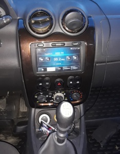 RAMA ADAPTOARE DEDICATA DACIA LOGAN / DUSTER / SANDERO PENTRU RADIO SAU NAVIGATIE DE FABRICA OEM SAU ANDROID - Img 6