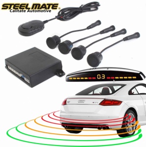 Senzori de parcare spate STEELMATE PTS410EX cu aspect OEM, display M7 - Img 5