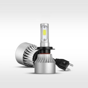 SET 2 LED-URI AUTO S2 H7, 36W, 4000 LUMENI, 6500K, AUTO, 12-24 VOLTI, COB, CANBUS