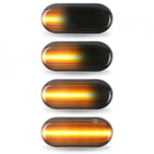Set 2 Semnalizari Aripa LED Renault Clio, Espace, Master, Megane, Trafic - BTLL-319D-1