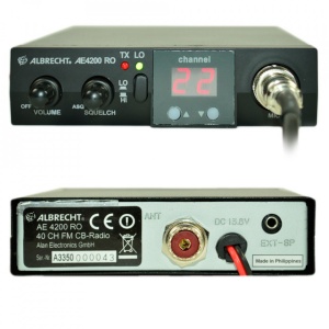Statie radio CB Albrecht AE 4200 RO cu ASQ Hi/Lo Cod 7548ASQ - Img 4