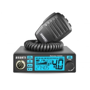 Statie radio CB Avanti Karma 12/24V ASQ cu filtre TNR RNR
