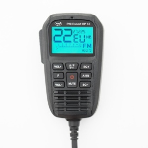 Statie radio CB PNI Escort HP 65 ASQ, multi-norma, Noise Blanker, ASQ, SQ reglabil, 12 V - 24 V, mufa de bricheta inclusa - Img 2