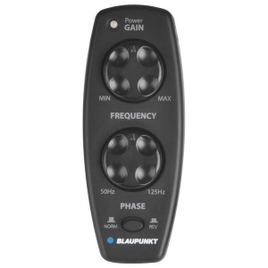 Subwoofer Auto Activ Blaupunkt GTw 190 A - 12V Model Underseat (sub scaun)  2 Ω, Putere 80W RMS, 150W MAX, Telecomanda Inclusa
