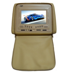 TETIERA CU MONITOR PNI-HM700A-B NEAGRA LCD 7'' FERMOAR ANTIFURT MONTAJ PROFESIONAL IN TOATA TARA ! - Img 3