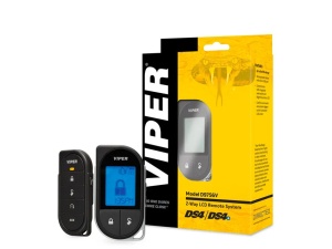 Viper D9756V Telecomandă 2-way LCD, 5 butoane cu rază de acțiune de până la 1600 metri. Telecomandă 1-way, 5 butoane. 4 intrări auxiliare. Port încărcare micro USB.