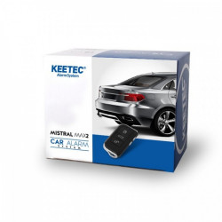 ALARMA AUTO KEETEC MISTRAL MAX 2 CU 2 TELECOMENZI SI MONTAJ CALIFICAT IN TOATA TARA!