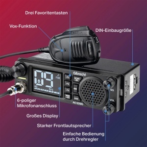 Albrecht stație radio CB AE 6390 funcție hands-free VOX - Img 2