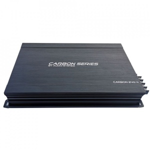 Amplificator auto 4 Canale ,Filtre HP,LP , seria CARBON clasa A\B 4x 60(100) WRMS la 4(2) Ohm sau 2x 200 WRMS mono la 4 Ohm Audio System German Sound