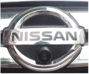Camera frontala dedicata Nissan cu montaj in sigla - F113 - Img 2