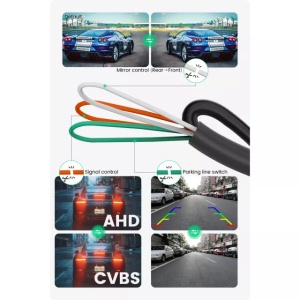 Camera Marsarier AHD Unghi Larg 170 Grade Rezolutie 1920*1080P Lentila Fishye StarLight Night Vision Dedicata VW Passat B6 B7 B8 Golf 6 Polo Jetta Tiguan Sharan Touran Touareg 7P Audi A3 A4 A5 A6 A7 Q3 Q5 - Model G3A899