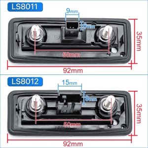 Camera marsarier HD, unghi 170 grade cu StarLight Night Vision pentru Skoda Rapid, Fabia, Superb, Yeti, Roomster, Octavia 2 - Img 2