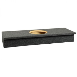INCINTA INCHISA SUBWOOFER DEDICAT VOLKSWAGEN POLO 5 HATCHBACK, 250 MM, 17L