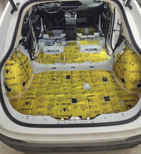 INSONORIZANT AUTO Comfort Mat SPIDER, 3,5MM, 500X700 MM - FOAIE