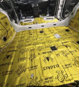 INSONORIZANT AUTO Comfort Mat SPIDER BULK PACK, 3,5MM, 500X700 MM - PACHET 10 FOI