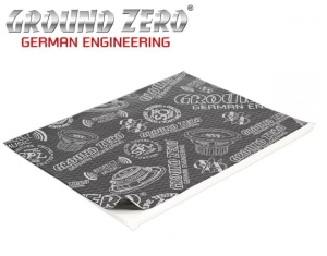 Insonorizant Auto Ground Zero GZDM 3750-AB Silver, pachet cu 10 coli, 3,75 mp, grosime material 1.77 mm