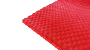 Insonorizant auto Premium STP Biplast RED 15mm, 1000X750mm, burete, foaie