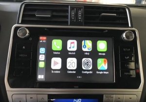 Interfata CarPlay Wireless Android Auto, Mirror Link DedicataToyota cu Touch2 2013-2020 (Panasonic) si Camere 360°