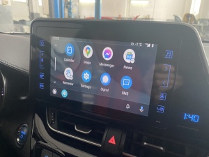 INTERFATA WIRELESS CARPLAY SI WIRELESS ANDROID AUTO PENTRU TOYOTA TOUCH2 2013-2018