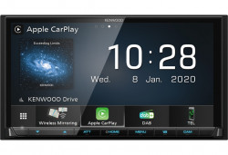 KENWOOD DMX-8020DABS 2DIN CU ECRAN DE 7″, WiFi/BLUETOOTH/DAB+ CONTROL SMARTPHONE WIRELESS Sistem Multimedia cu ecran de 7,0″, WiFi, Bluetooth și radio digital DAB + încorporat