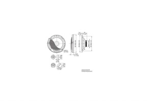 KENWOOD KFC-E170P DIFUZOARE COMPONENTE DE 16.5CM, 30W RMS