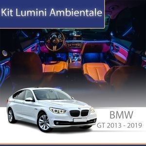 Lumini Ambientale BMW Seria 4 GT 2013-2019 dedicat set complet control telefon sau sistem original AMB-BM-F32
