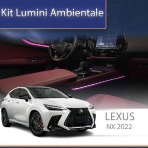 Lumini ambientale dedicate Lexus NX 2022 set complet control telefon sau sistem original