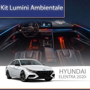 Lumini ambientale Hyundai Elentra 2020-2023 dedicat set complet control telefon sau sistem original AMB-HY-ELANTRA-2021