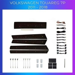 Lumini ambientale VW Touareg 7P 2011-2018 set complet control din sistemul original sau telefon AMB-VW-TOUAREG-7P