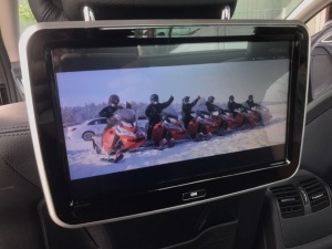 MONITOR AUTO TETIERA ECRAN CAPACITIV 10.1'' TOUCHSCREEN SD USB MIRROR LINK AIRPLAY AV OUT COD 106B - Img 13